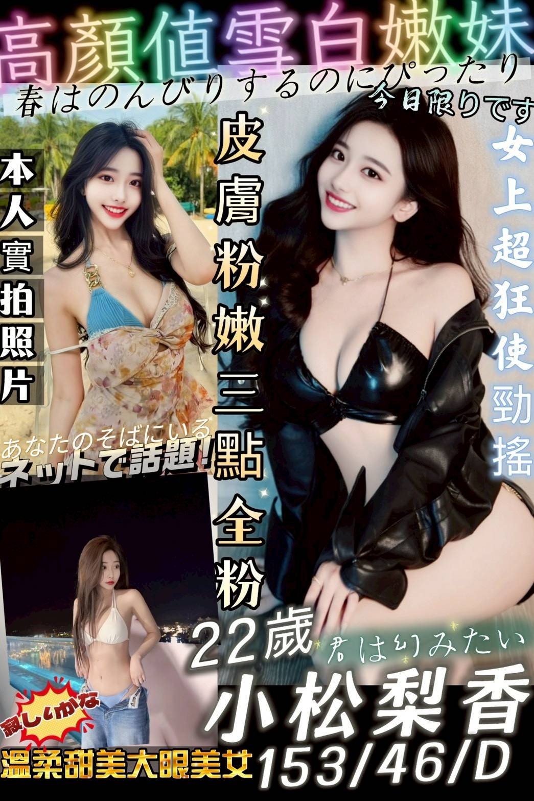 台南定點/外送茶 小松梨香 援交