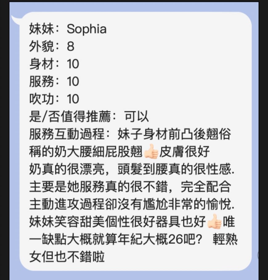 新竹定點茶 Sophia 援交:圖片 2